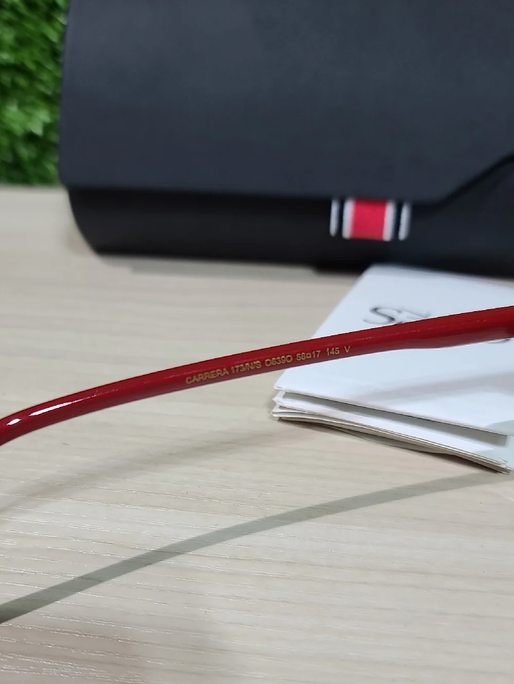 Carrera Sunglasses 173/N/S O63 Havana Red 56/17/145 NWT